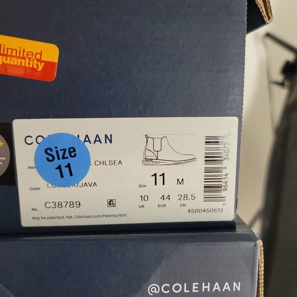 NEW Cole Haan Grand Chelsea Boots Men's Size 11 Nubuck Dress Casual Chukka Shoes - Picture 10 of 10